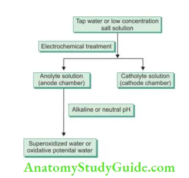 Irrigation And Intracanal Medicaments Electrochemically activated solution.
