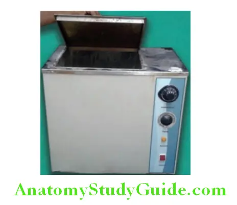 Processing Of Waxed Up Denture acrylizer unit for polymerization of heat cure acrylic resin