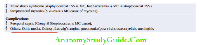 Streptococcus, Enterococcus, And Pneumococcus Streptococcus Suppurative Manifestations 1