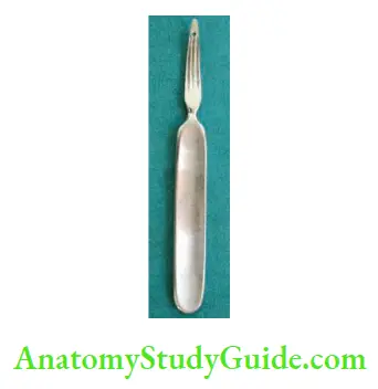 Instruments kocher's thyroid dissector