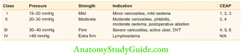 Varicose Veins And Deep Vein Thrombosis Compression Stockings
