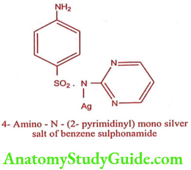 Medical Chemistry Antibacterial Sulphonamides Silver sulphadiazine