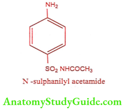 Medical Chemistry Antibacterial Sulphonamides Sulphacetamide