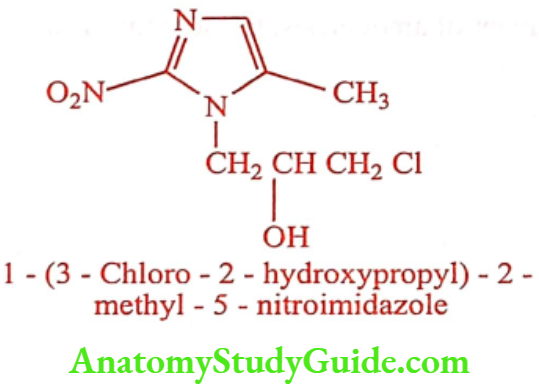Medical Chemistry Antiprotozoal Agents Ornidazole