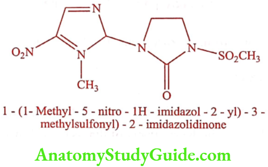 Medical Chemistry Antiprotozoal Agents Satranidazole