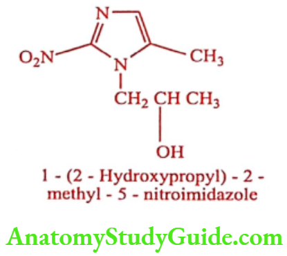 Medical Chemistry Antiprotozoal Agents Secnidazole