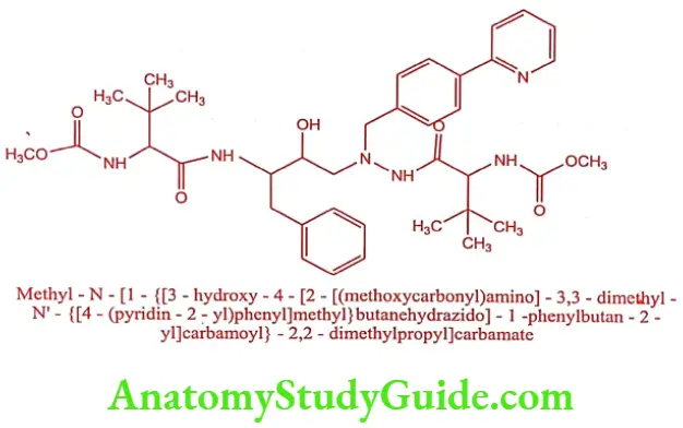 Medical Chemistry Antiviral And Antiaids Agents Atazanavir