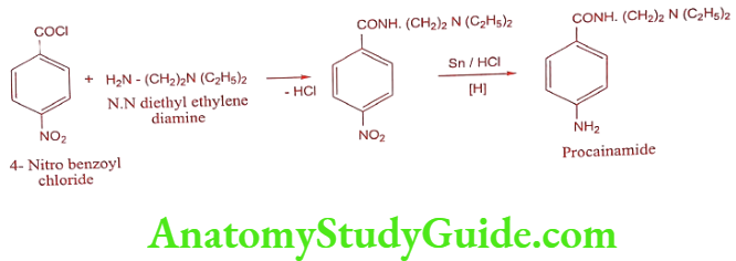 Medical Chemistry Cardiovascular Agents Procainamide synthesis