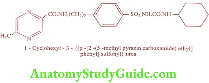 Medical Chemistry Hypoglycemic Agents Glipizide