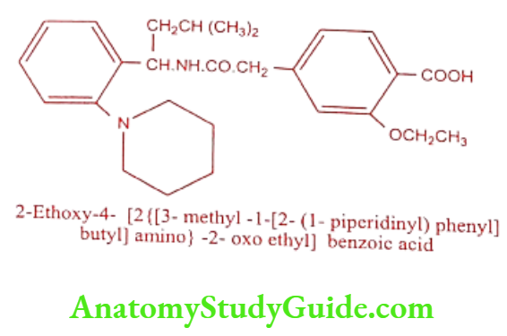 Medical Chemistry Hypoglycemic Agents Repaglinide