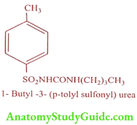 Medical Chemistry Hypoglycemic Agents Tolbutamide