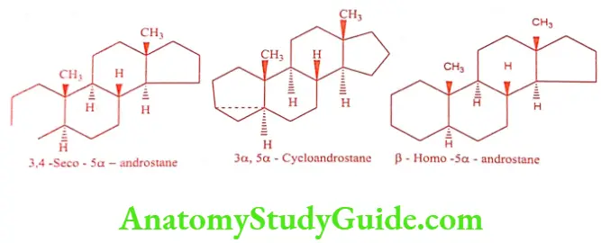 Medical Chemistry Steroids And Related Compounds Three member ring