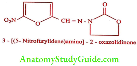 Medical Chemistry Urinary Tract Anti Infective Agents Furazolidone