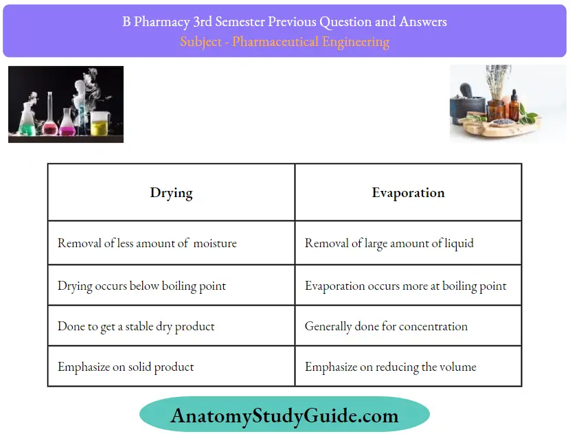 Pharmaceutical Engineering Short Question And Answers Anatomy Study Guide
