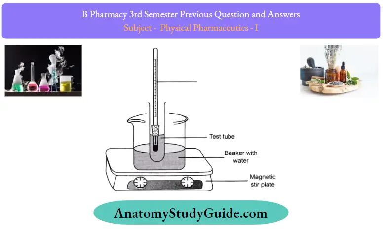 Previous Question And Answers Experimental Arrangement For Cst Determination Of Phenol Water System